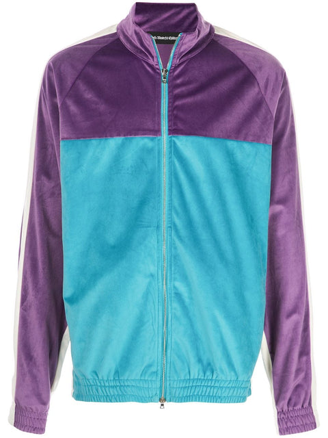 RETRO CLASSIC JACKET (PURPLE/TURQUOISE)