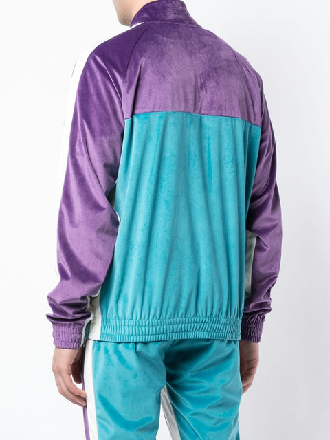 RETRO CLASSIC JACKET (PURPLE/TURQUOISE)