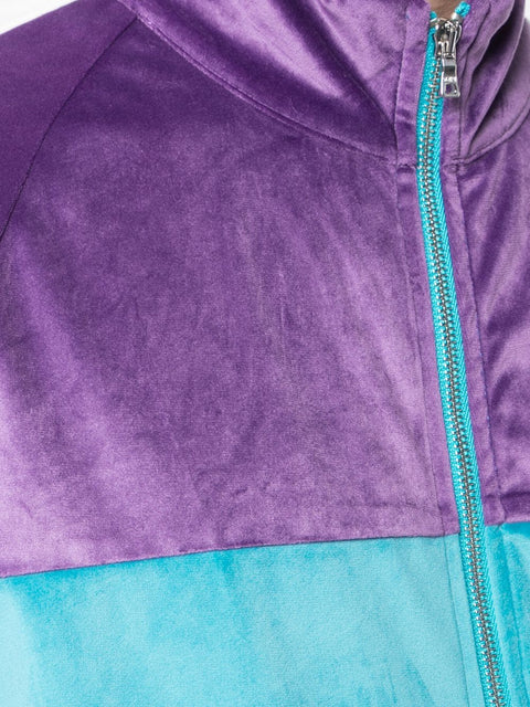 RETRO CLASSIC JACKET (PURPLE/TURQUOISE)