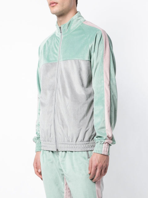 RETRO CLASSIC JACKET (LIME/PINK)