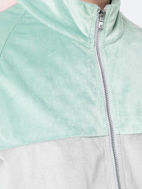 RETRO CLASSIC JACKET (LIME/PINK)