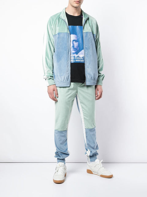 RETRO CLASSIC PANT (GREEN/LIGHT BLUE)