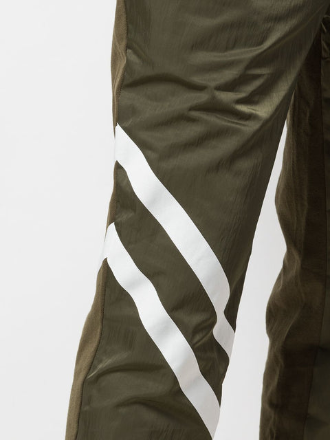 BLOCKED PANTS (ARMY GREEN/WHITE)