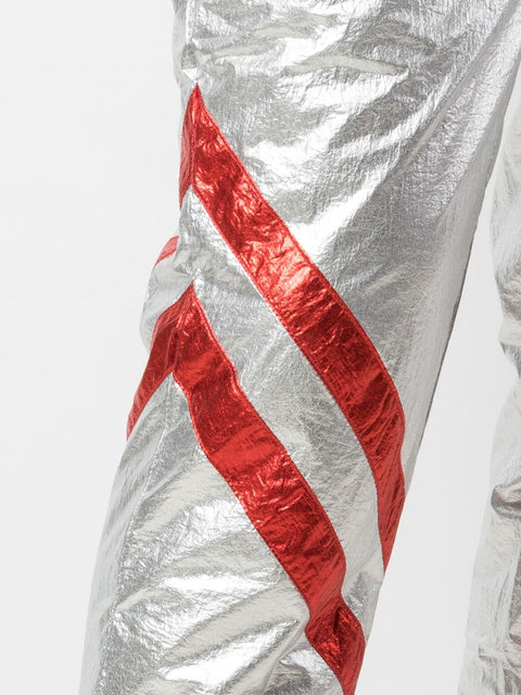 ASTRO PANTS (SILVER/METAL RED)