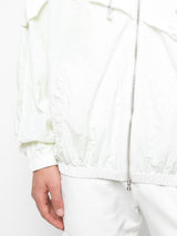 TERRY MIX COLOR BLOCK JACKET (OFF WHITE)