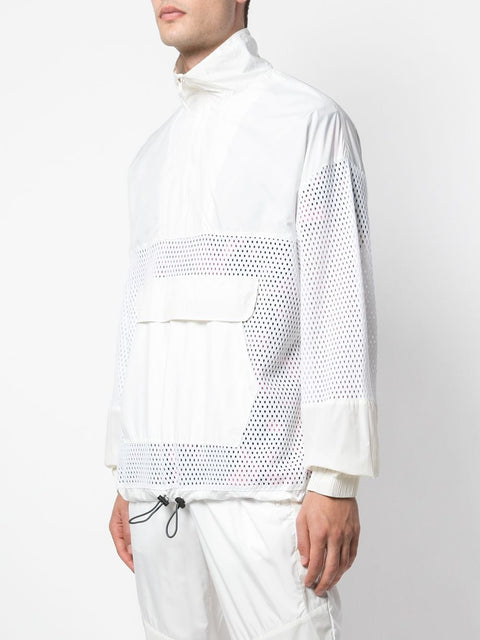 MESH MIX ANORAK (OFF WHITE)