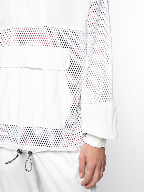 MESH MIX ANORAK (OFF WHITE)