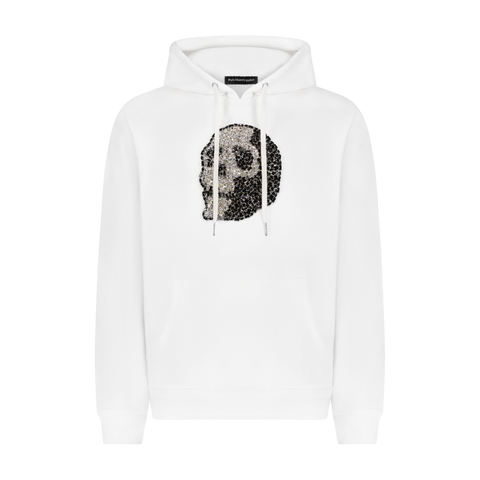 SKULL HOODIE WHITE