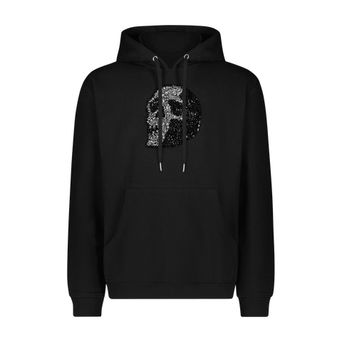 SKULL HOODIE BLACK