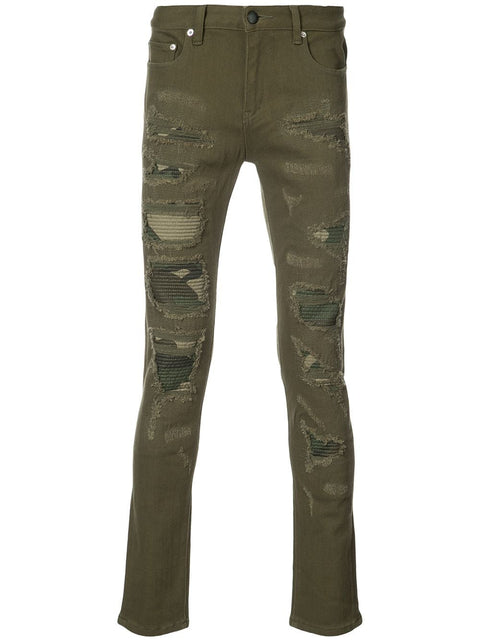 STRATI GREEN/CAMO JEANS