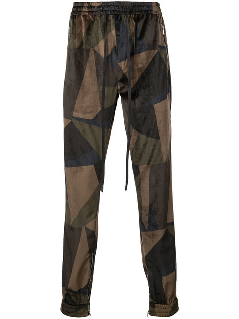 ABSTRACT JOGGER - ARMY GREEN