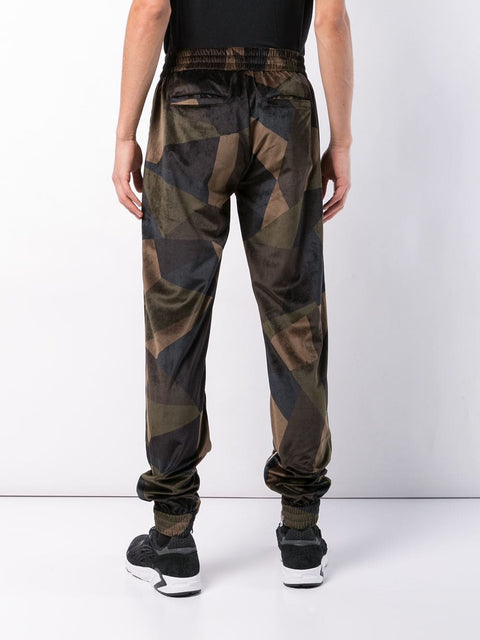 ABSTRACT JOGGER - ARMY GREEN