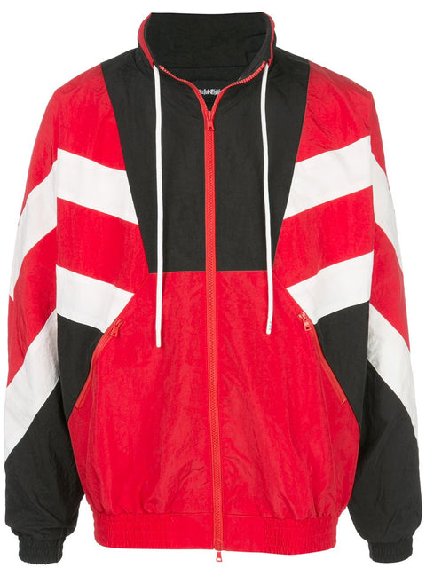 SUPERSTAR WARM UP JACKET (RED/BLACK)