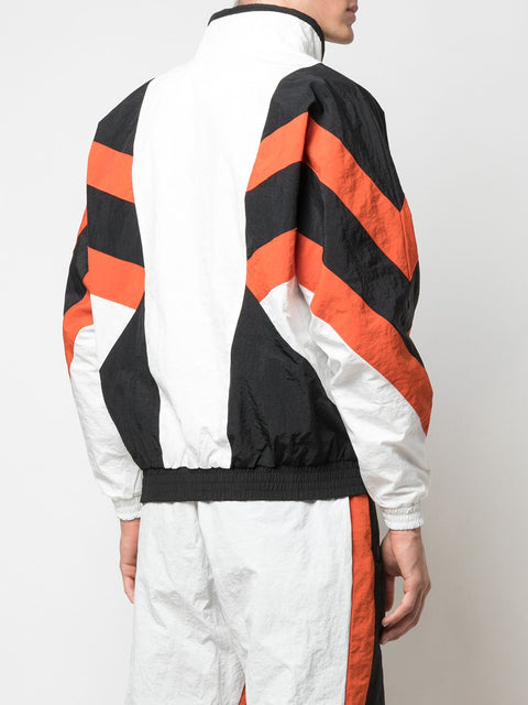 SUPERSTAR WARM UP JACKET (ORANGE/WHITE)