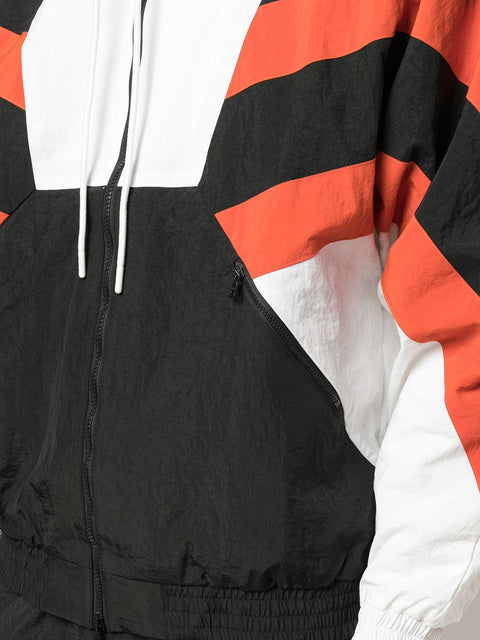 SUPERSTAR WARM UP JACKET (ORANGE/WHITE)