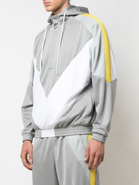 OLYMPIC WARM UP JACKET (LIGHT GREY)