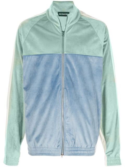 RETRO CLASSIC JACKET (LIME/BLUE)