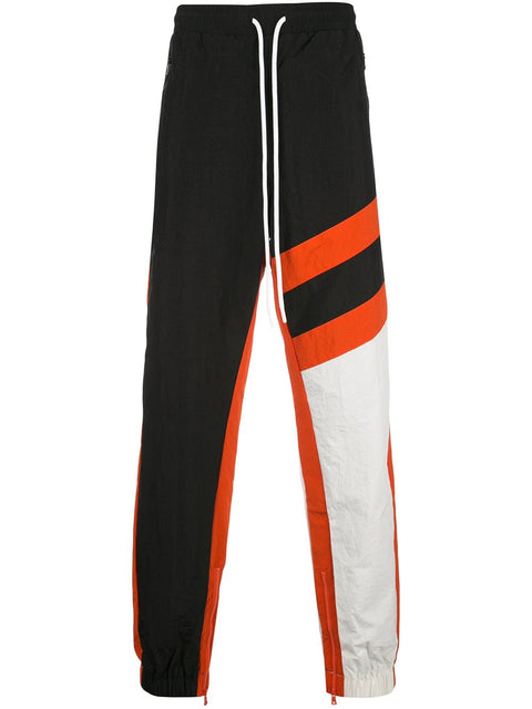 SUPERSTAR WARM UP PANT (ORANGE/WHITE)