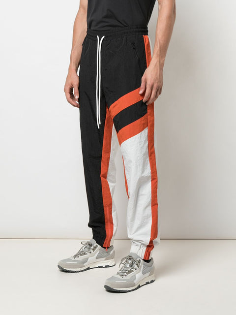 SUPERSTAR WARM UP PANT (ORANGE/WHITE)