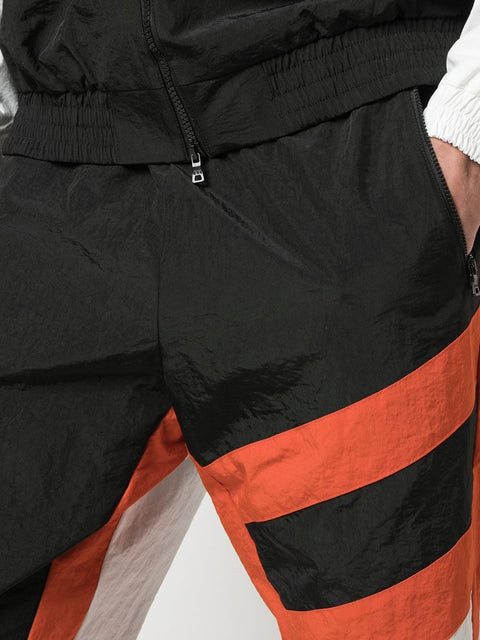 SUPERSTAR WARM UP PANT (ORANGE/WHITE)