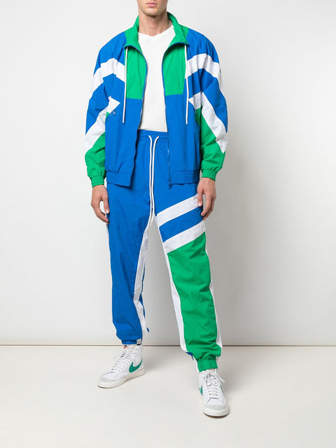 SUPERSTAR WARM UP PANT (GREEN/BLUE)