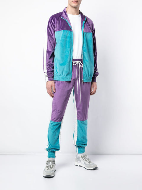 RETRO CLASSIC PANT (PURPLE/TURQUOISE)