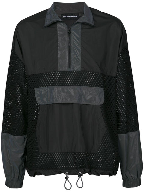 MESH MIX ANORAK (BLACK)