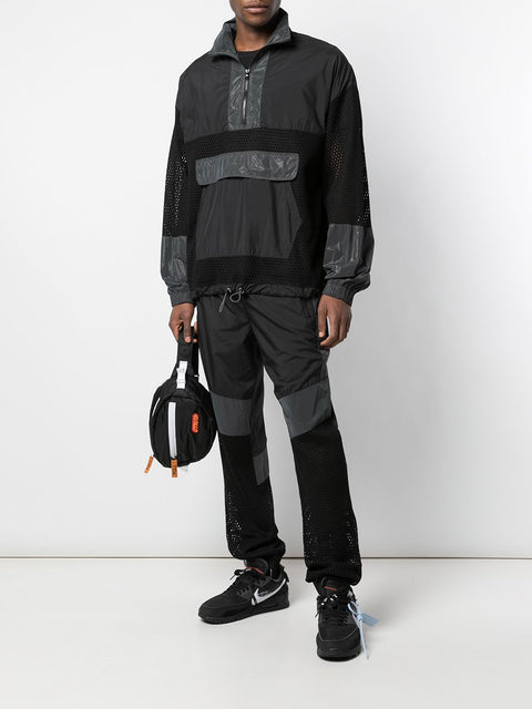 MESH MIX ANORAK (BLACK)