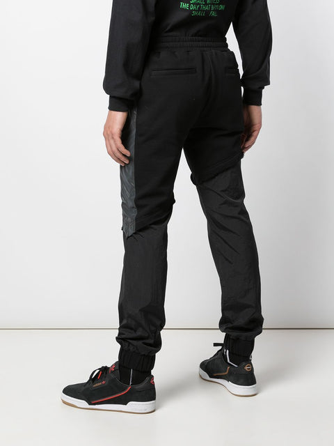 TERRY MIX TONAL JOGGER (BLACK)