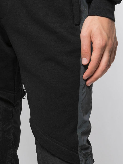 TERRY MIX TONAL JOGGER (BLACK)