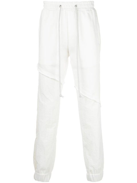 TERRY MIX TONAL JOGGER (OFF WHITE)