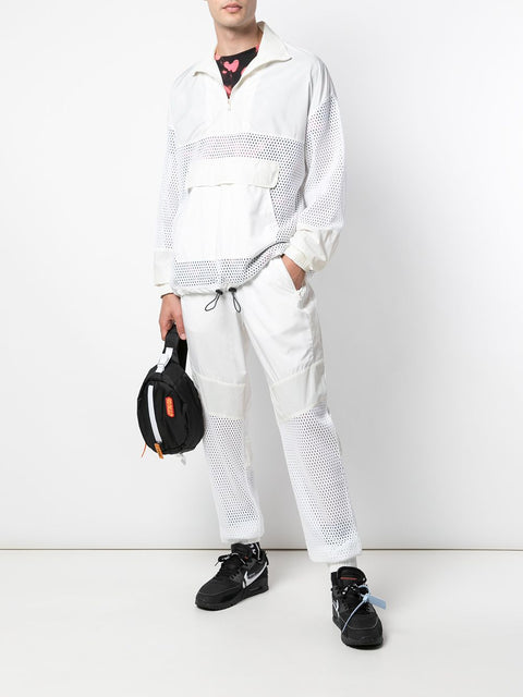 MESH MIX JOGGER (OFF WHITE)