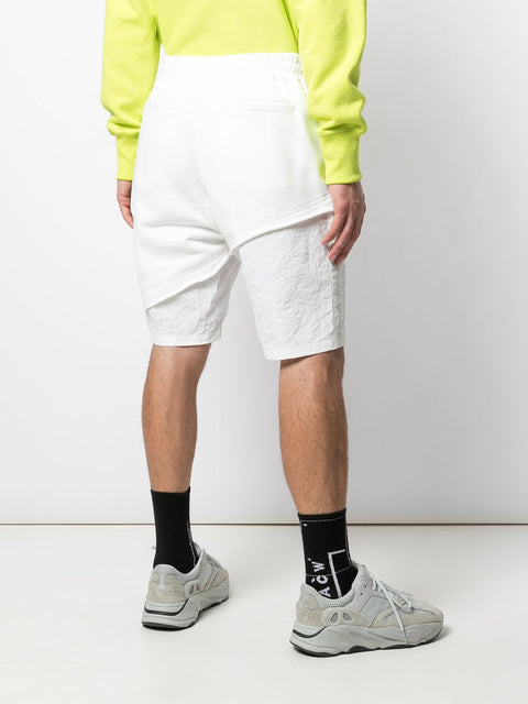 TERRY MIX TONAL SHORT (OFF WHITE)