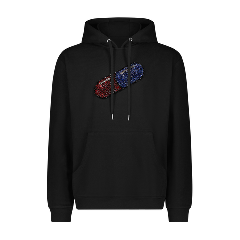 PILL HOODIE BLACK